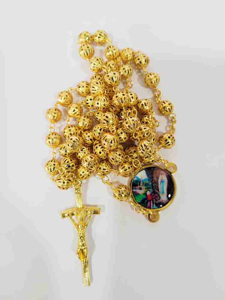 Gold rosary online chain malabar gold