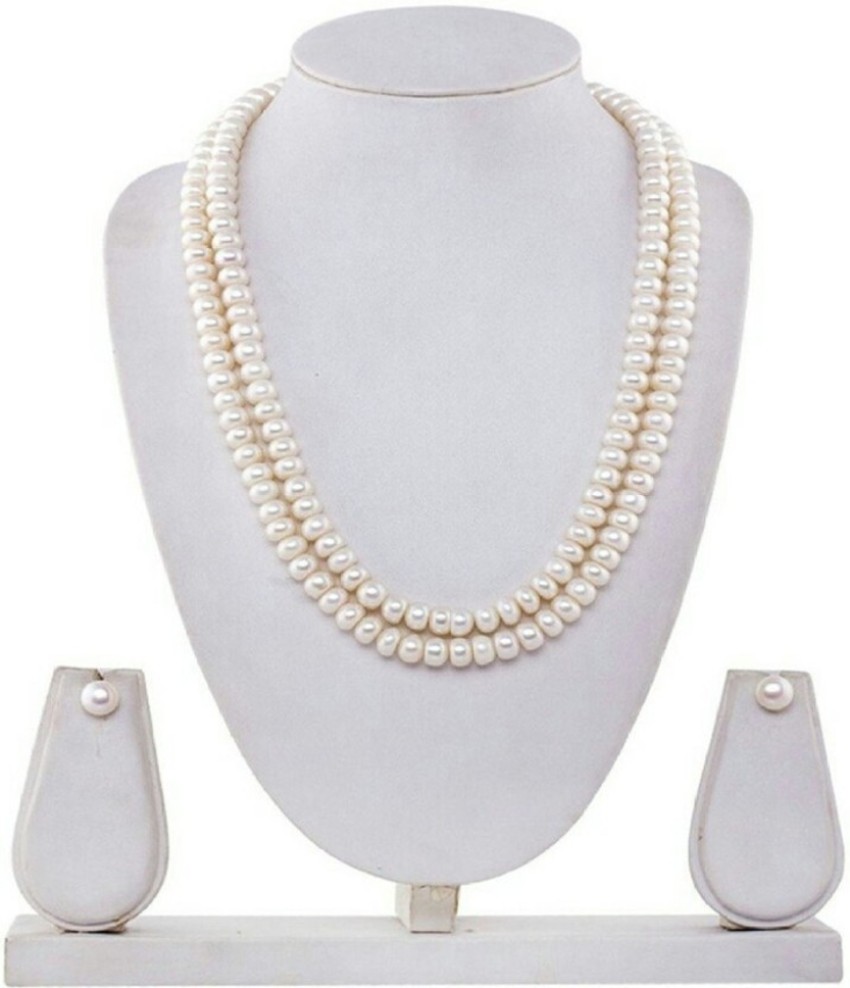 Pearl necklace online on sale flipkart