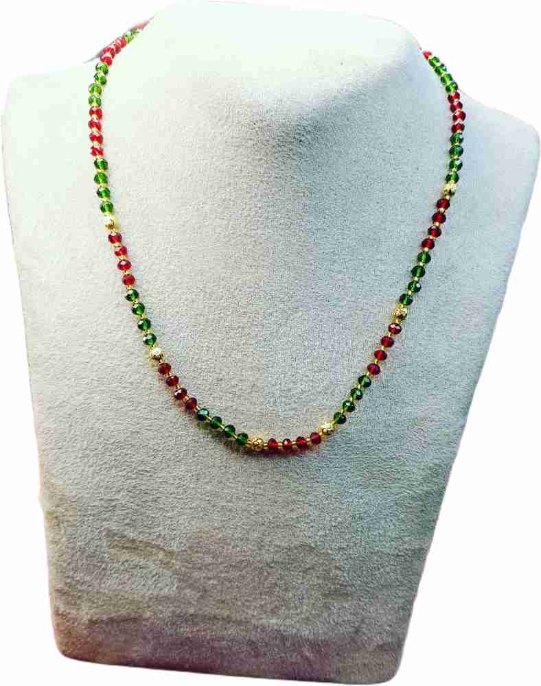 Crystal moti mala designs hot sale