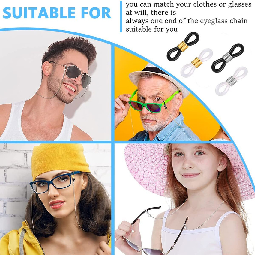 One eye glasses on chain shop