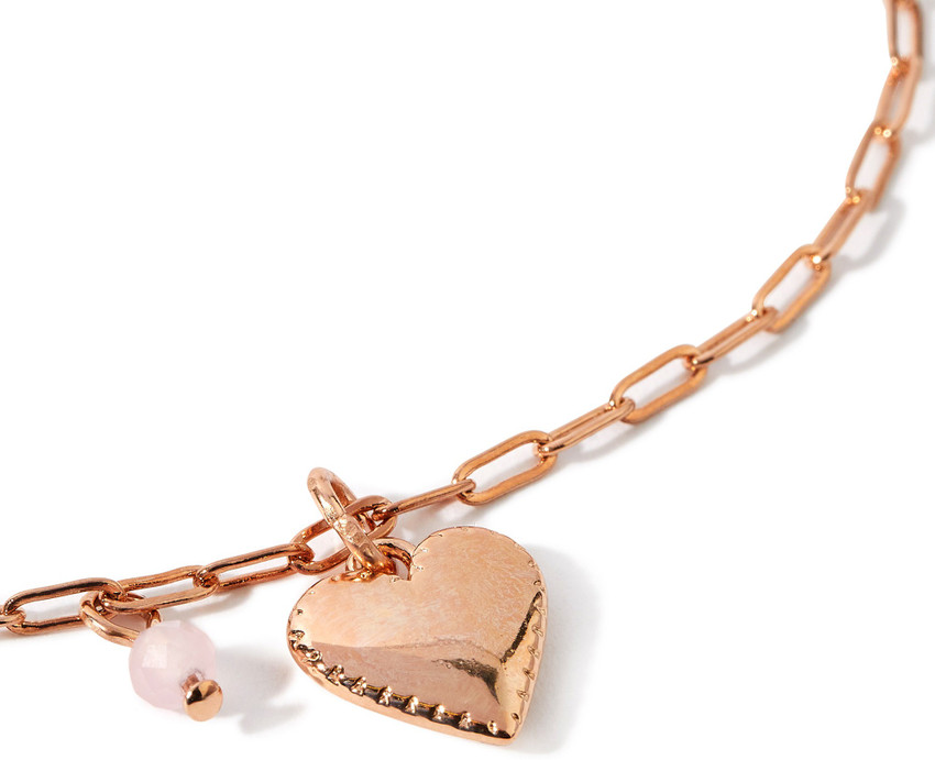 Accessorize top heart necklace