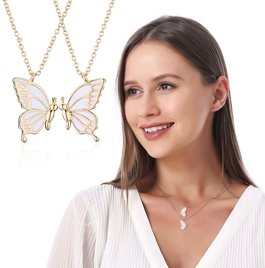 Womens 2024 butterfly chain