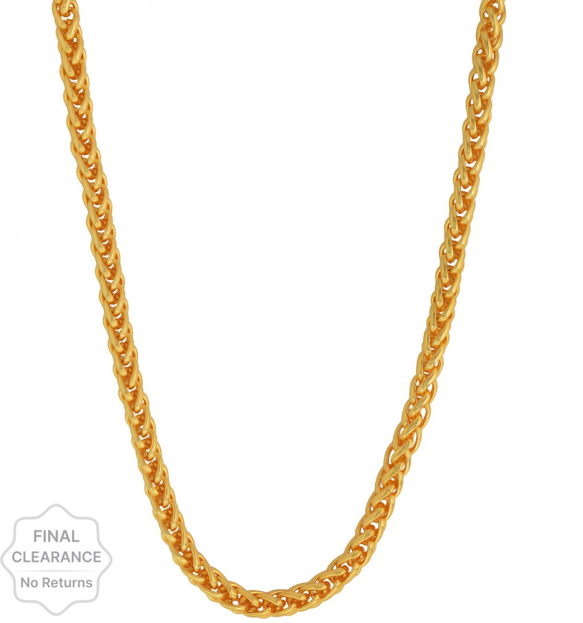 Buccellati Monster Round Gold Chain For Men 21 Inch Gold-plated Plated  Brass Chain