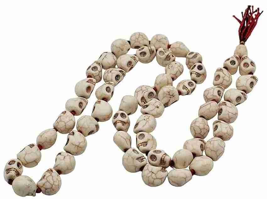 Skull mala necklace clearance
