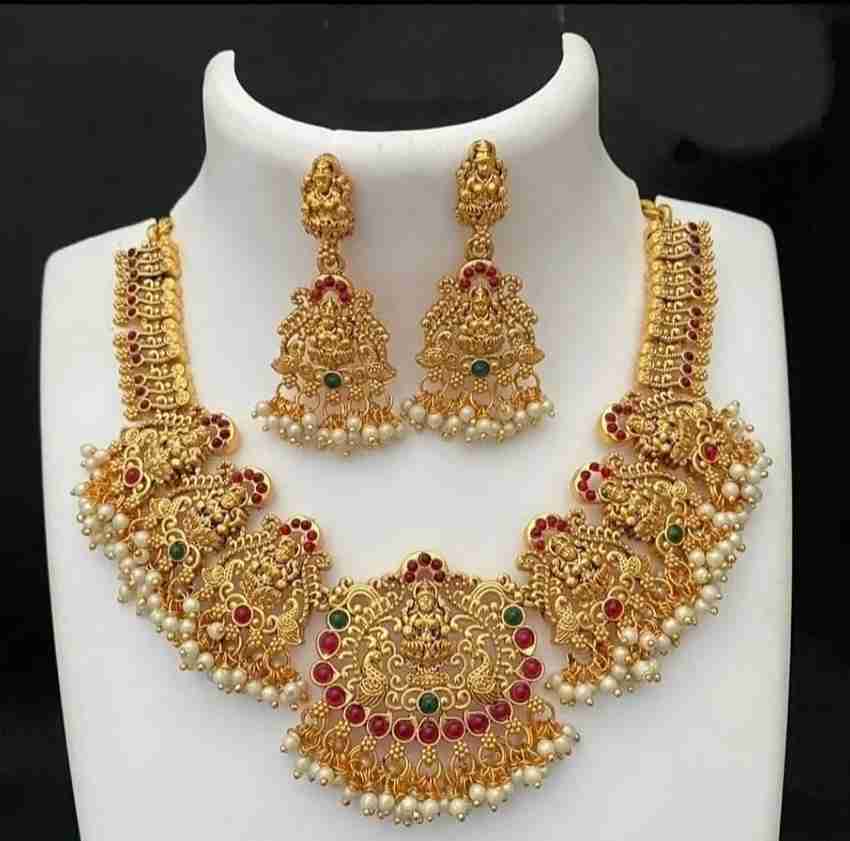 Temple jewellery flipkart discount