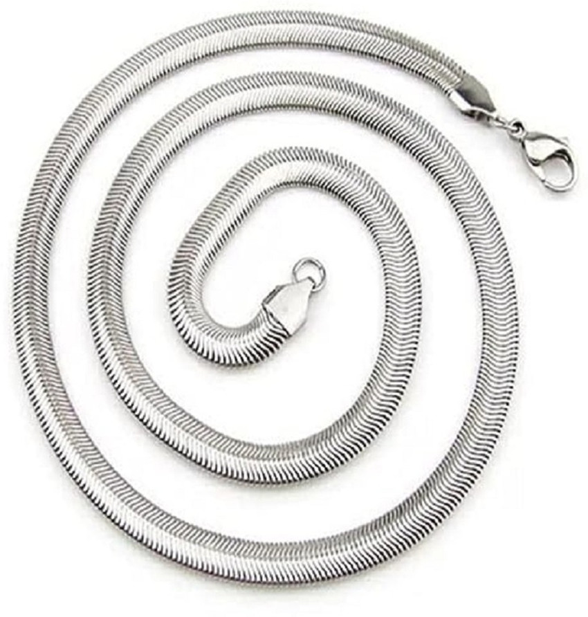 Stainless steel snake chain top