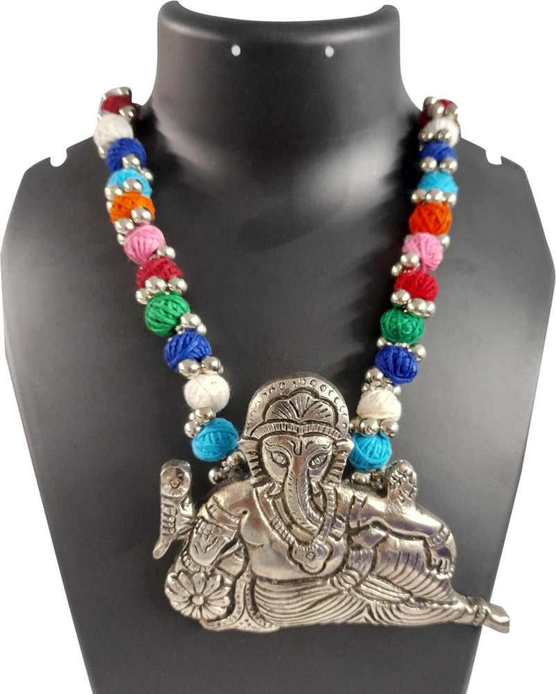Silver necklace flipkart shop