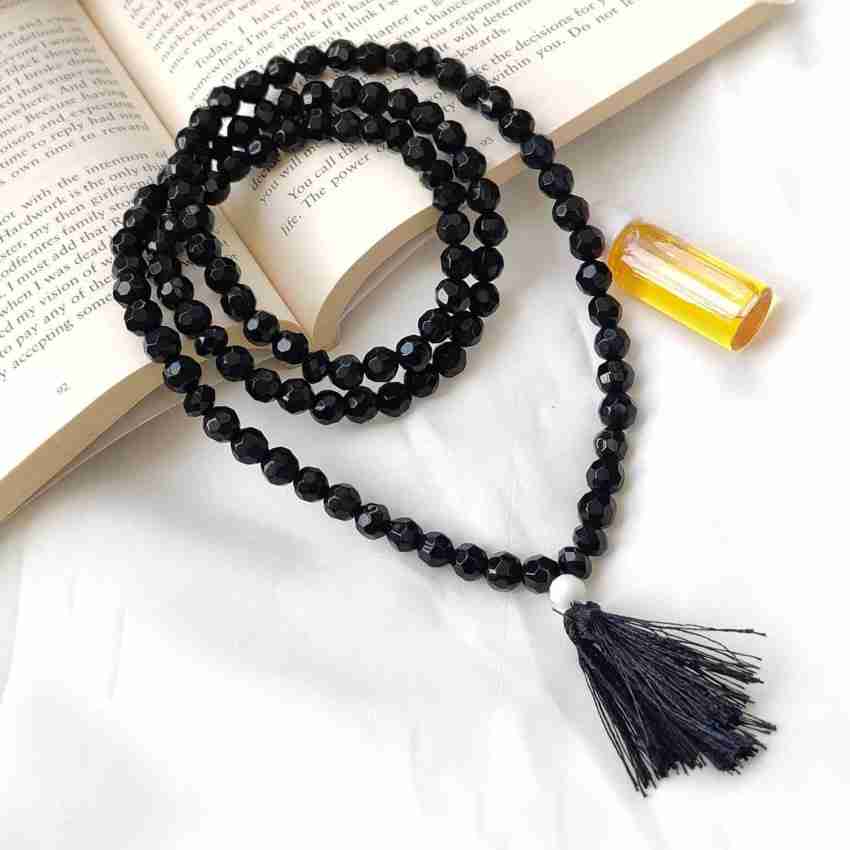 Black Onyx Mala Prayer Beads