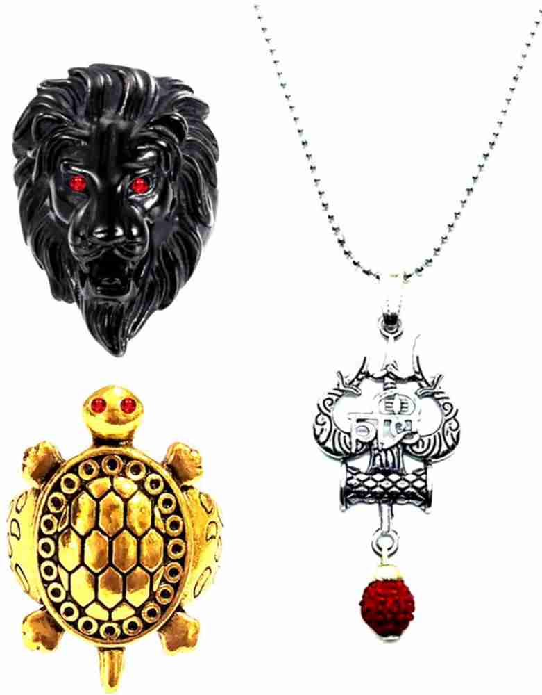 Shiva Mahadev Mahakal Locket Pendant Necklace Bholenath Trishul Rudraksha  Fashion Mens Fingerings tre2