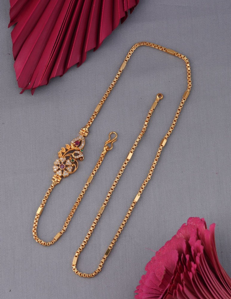 Gold thali chain 2025 models with price