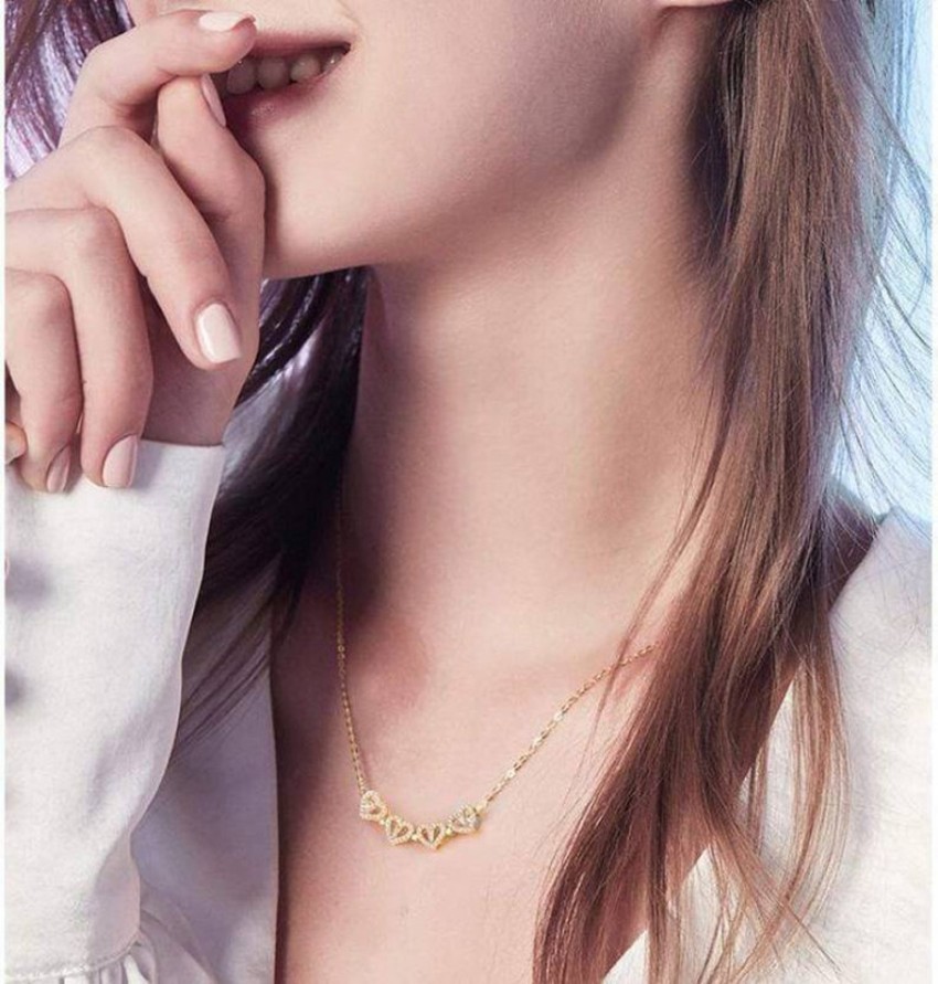 Winnifred Winnifred Stainless Steel Gold Magnet Necklaces Crystal  Gold-plated Plated Stainless Steel Necklace Price in India - Buy Winnifred  Winnifred Stainless Steel Gold Magnet Necklaces Crystal Gold-plated Plated  Stainless Steel Necklace Online