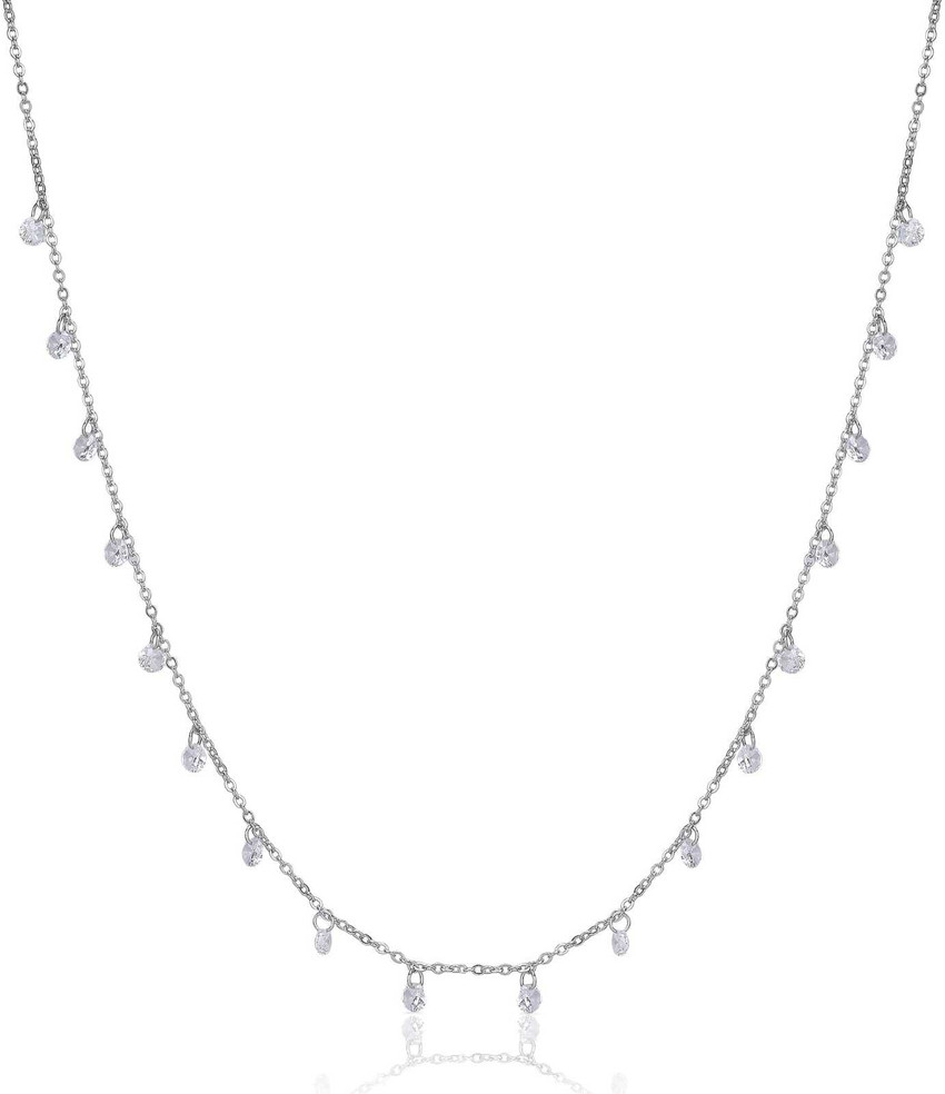 EILVORBUYSILVER Crystal 900 Silver Plated Silver Necklace Price in India Buy EILVORBUYSILVER Crystal 900 Silver Plated Silver Necklace Online at Best Prices in India Flipkart