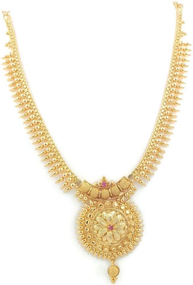 Buy Prarthana Antique Gold Plated Silver Necklace | Paksha - Paksha India