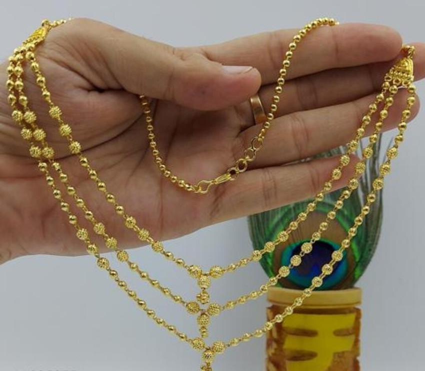 Zevar Zone Kanthi chain KG 9165 no Gold plated Plated Copper Necklace Price in India Buy Zevar Zone Kanthi chain KG 9165 no Gold plated Plated Copper Necklace Online at Best Prices in