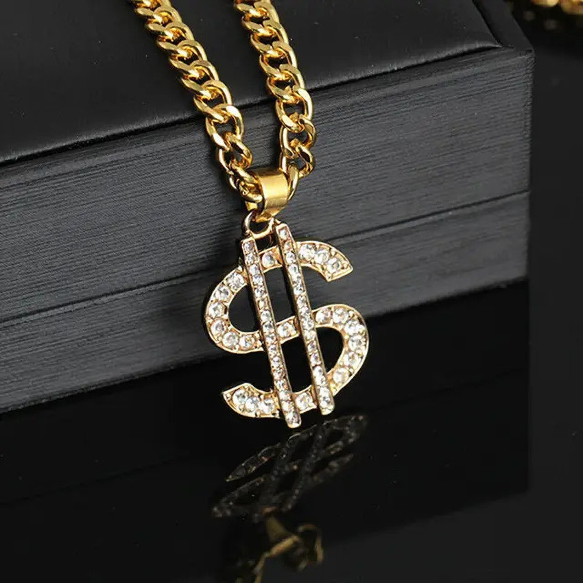 RAMANYA Dollar necklace for men gold chain Alloy Necklace Price in