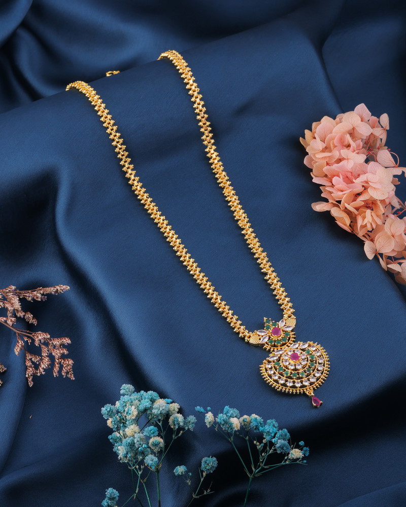 Long chain with pendant flipkart top