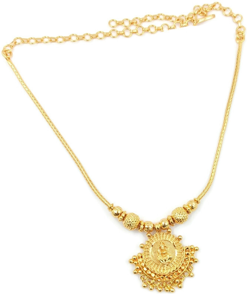 Gold attigai necklace online sale
