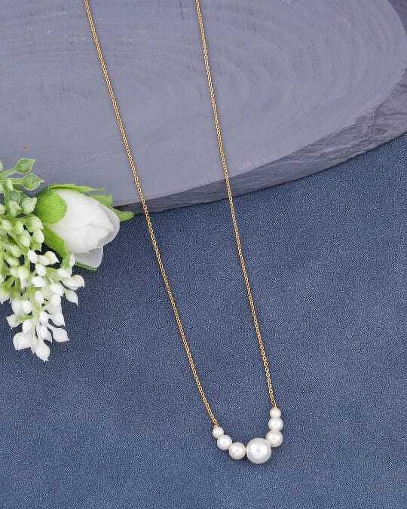 THE CJ STORE Pearl Gold plated Plated Alloy Necklace Price in India Buy THE CJ STORE Pearl Gold plated Plated Alloy Necklace Online at Best Prices in India Flipkart