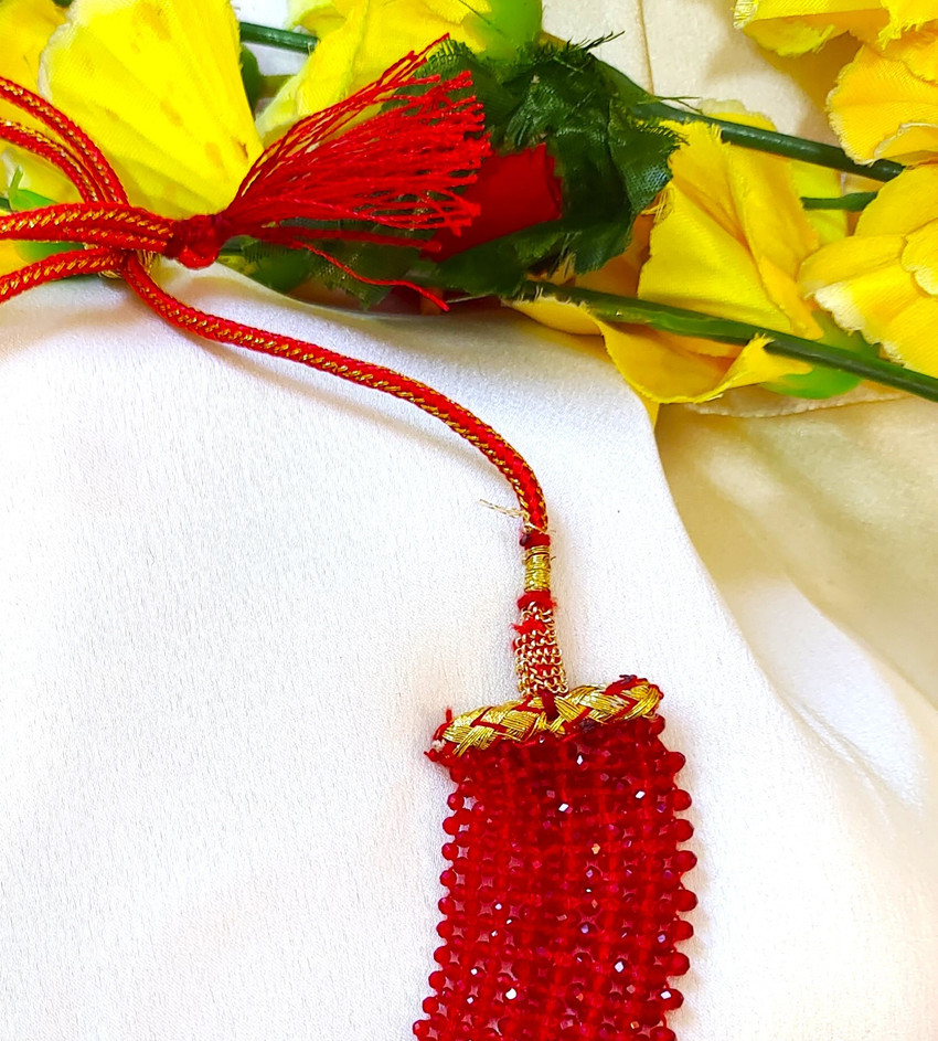 ElementR Simple Red Crystel Choker Necklace ChainFor( Women