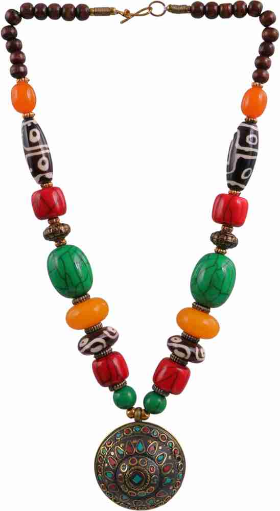 Ethnic necklace deals