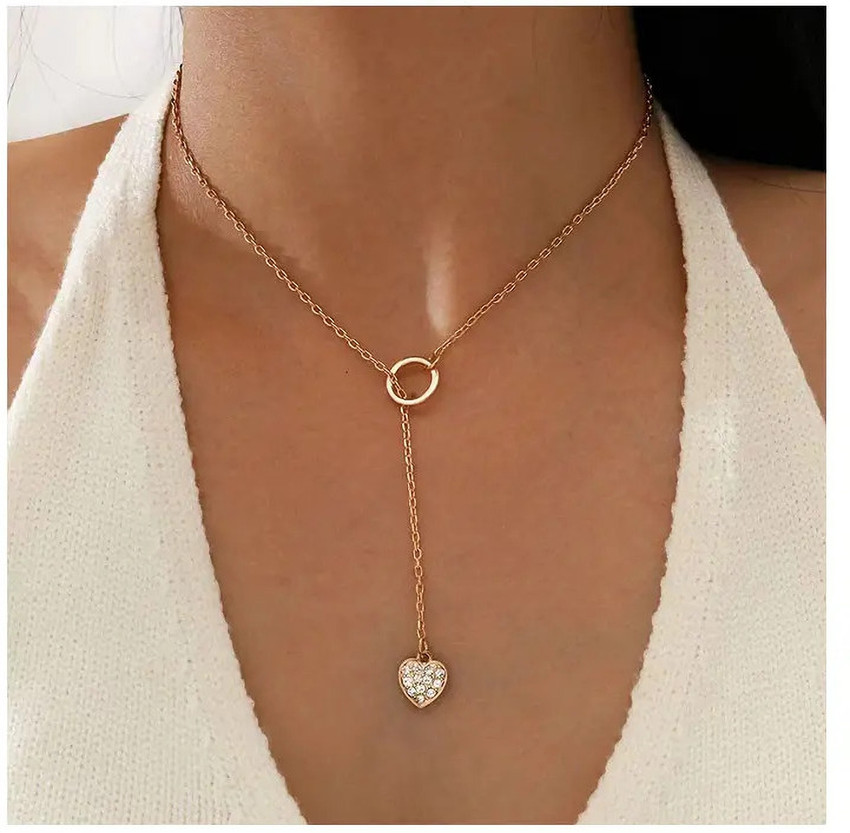 Trendy on sale girl necklaces