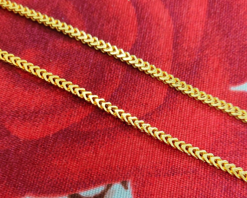 Indian Copper gold polish 30 inch chains at Rs 250/piece in Bengaluru