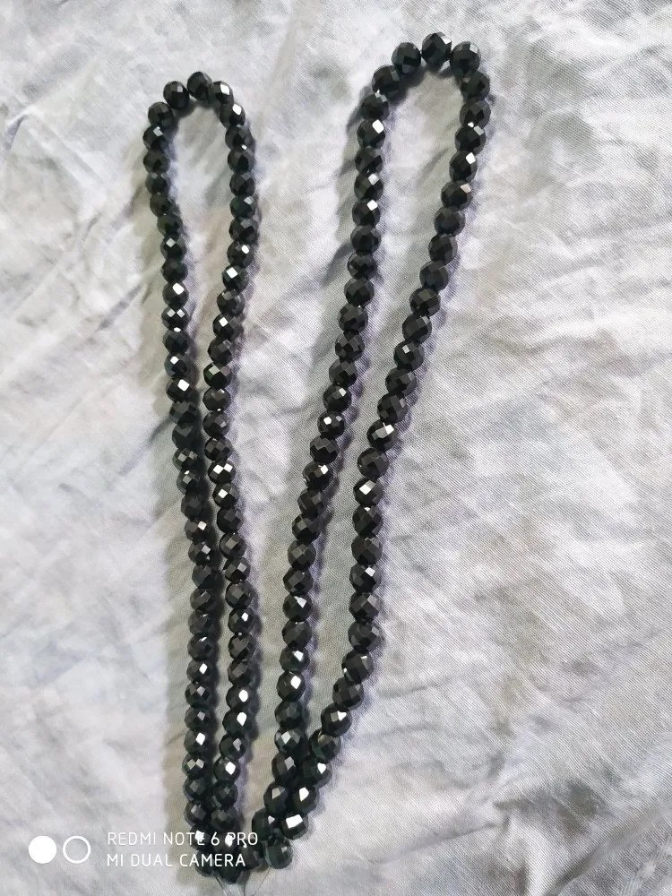 Siddka Black Colour Tyre Shaped Crystal Beads 4mm for Jewellery Making  Approx 120Beads Crystal Crystal Necklace Price in India - Buy Siddka Black  Colour Tyre Shaped Crystal Beads 4mm for Jewellery Making