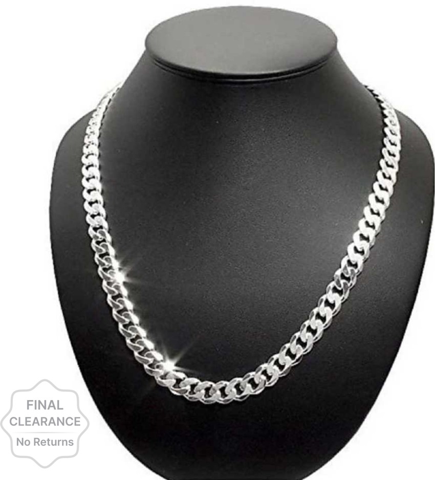 Silver sale necklace flipkart