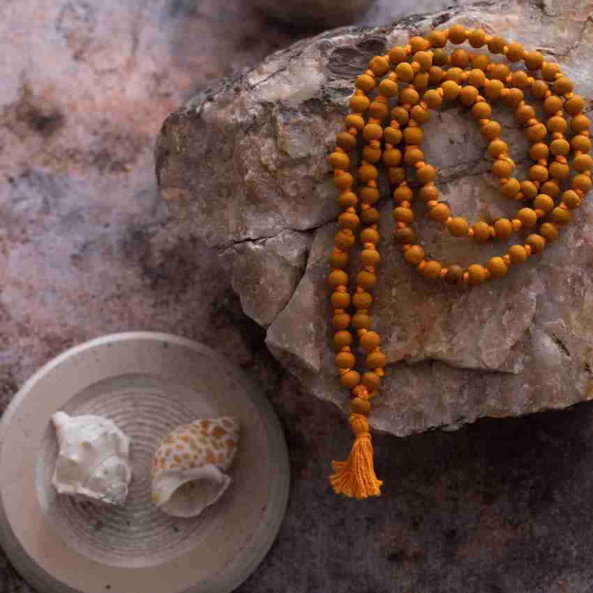 Red Sandalwood Beads Jaap Mala (6 mm)  Prayer Mala Lal Chandan – ServDharm