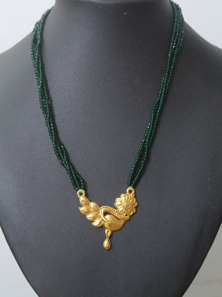 Gorkhastyle Nepali Traditional Hydro Crystal Mangalsutra 22k Gold plated Mangalsutra Gold plated Plated Brass Crystal Chain Price in India Buy Gorkhastyle Nepali Traditional Hydro Crystal Mangalsutra ...