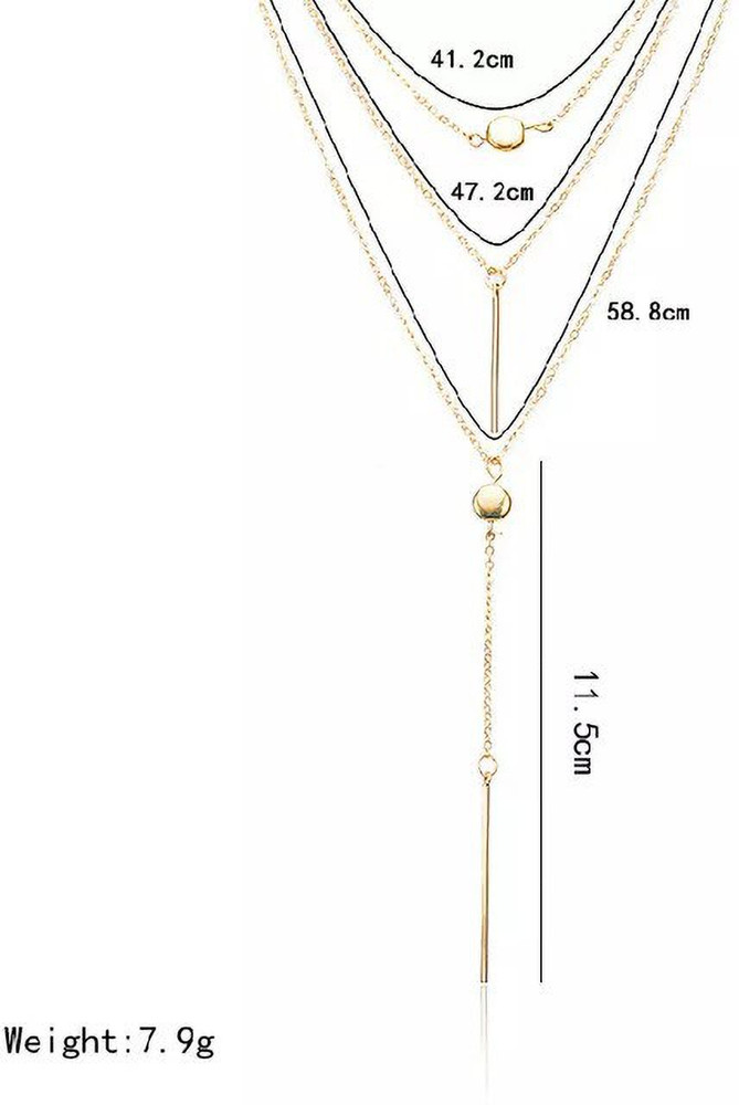 10+ Tri Color Necklace