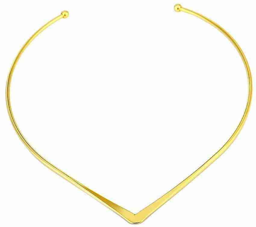 V deals choker necklace