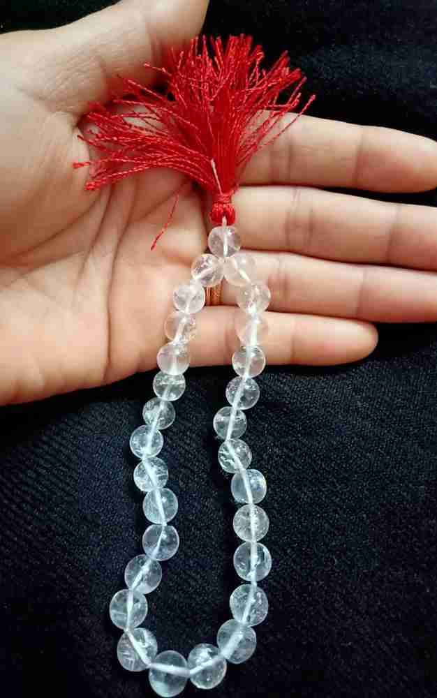 Holystore Original Sphatik 27 Beads Mala Crystal Chain Price in India Buy Holystore Original Sphatik 27 Beads Mala Crystal Chain Online at Best Prices in India Flipkart