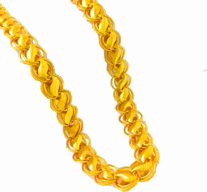 Electroplated 2025 gold chain