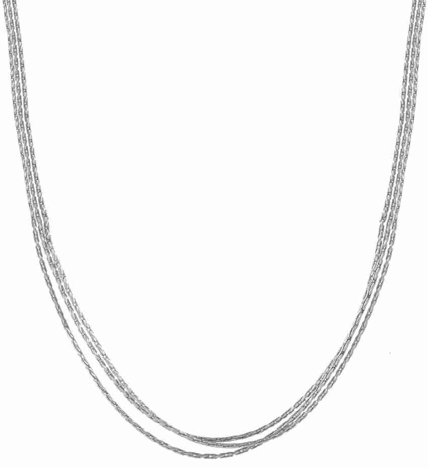 Rihi By P C Chandra Silver Chain Sterling Silver Chain Price in