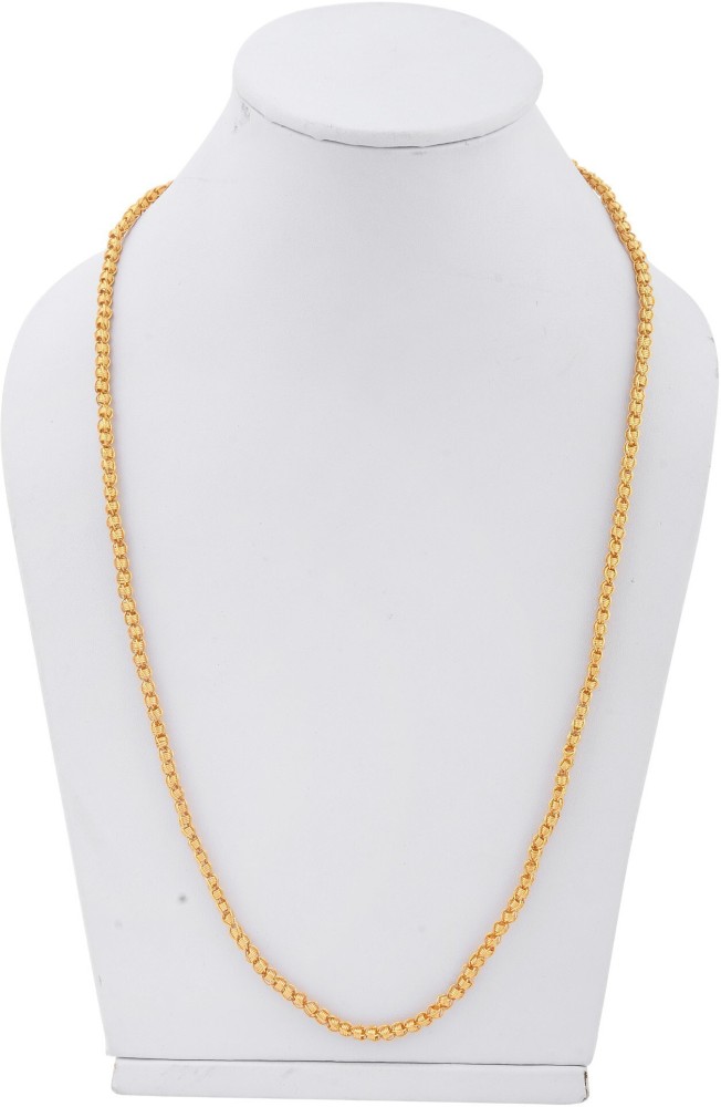 Bulb design sale gold chain