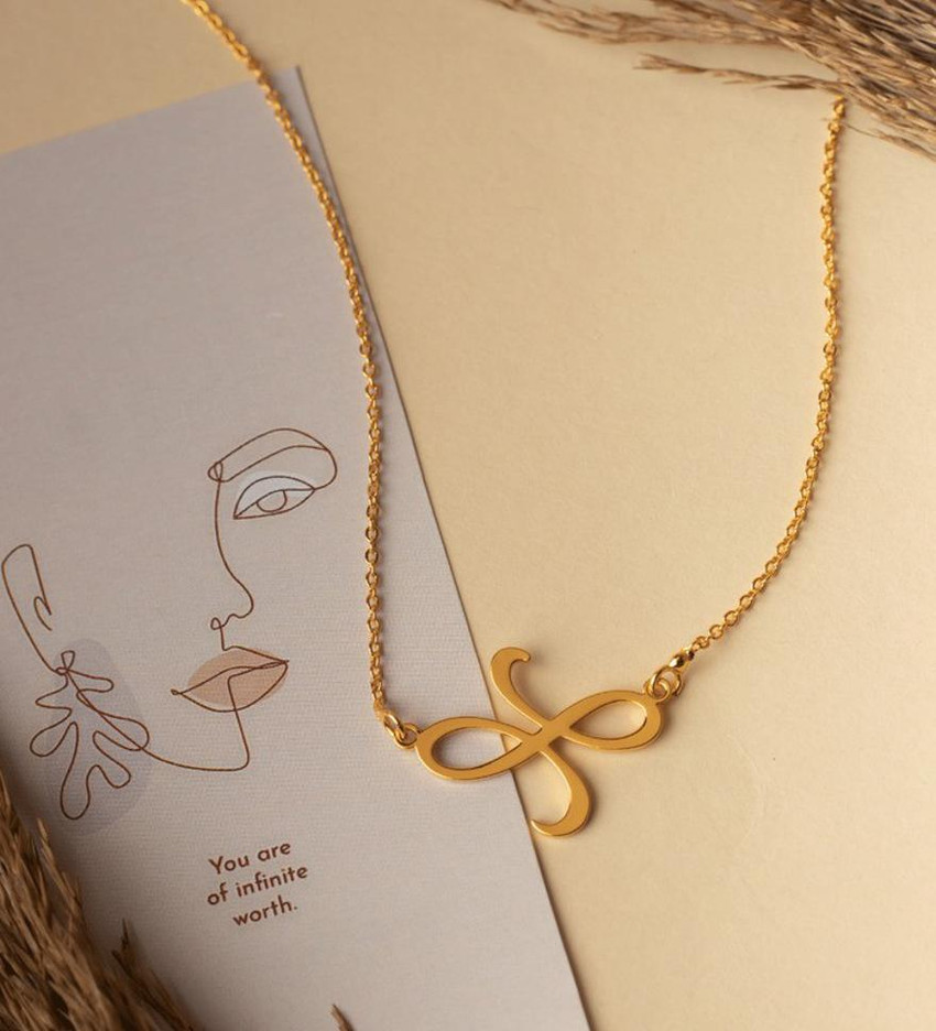 Ellipstore store name necklace