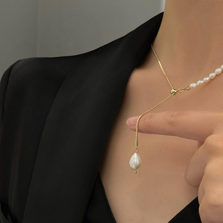Simple shop necklace flipkart