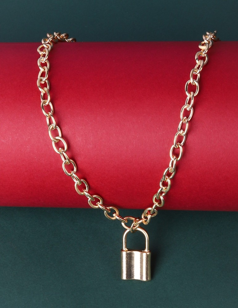 Lock Pendant Necklace | Common Alloy
