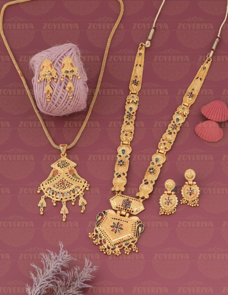 Ethnic necklace sale set