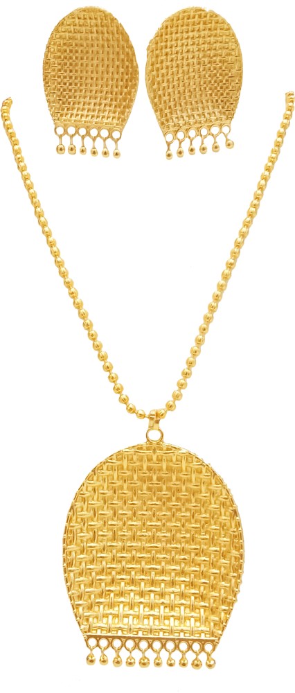 Assamese gold necklace design sale