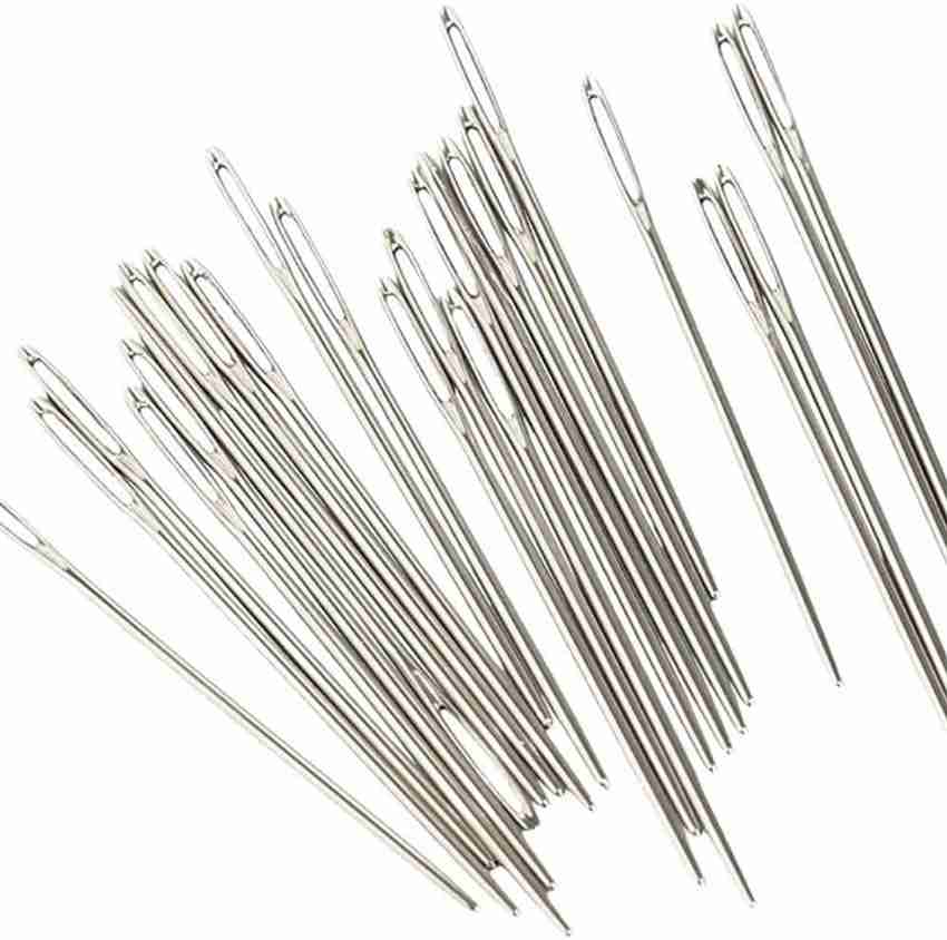 Clezaro 100Pcs Hand Sewing Needles (Turpai Sui) for Cloth 