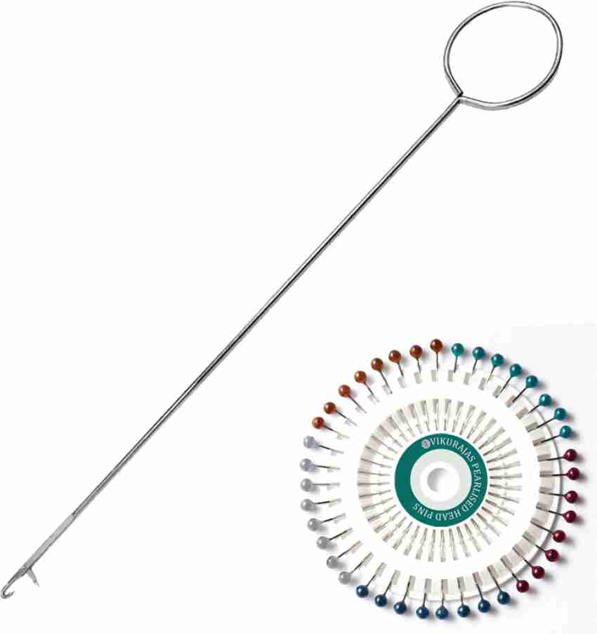 Tanisha fashions Stainless Steel Loop Turner Sewing Hook Tool DIY