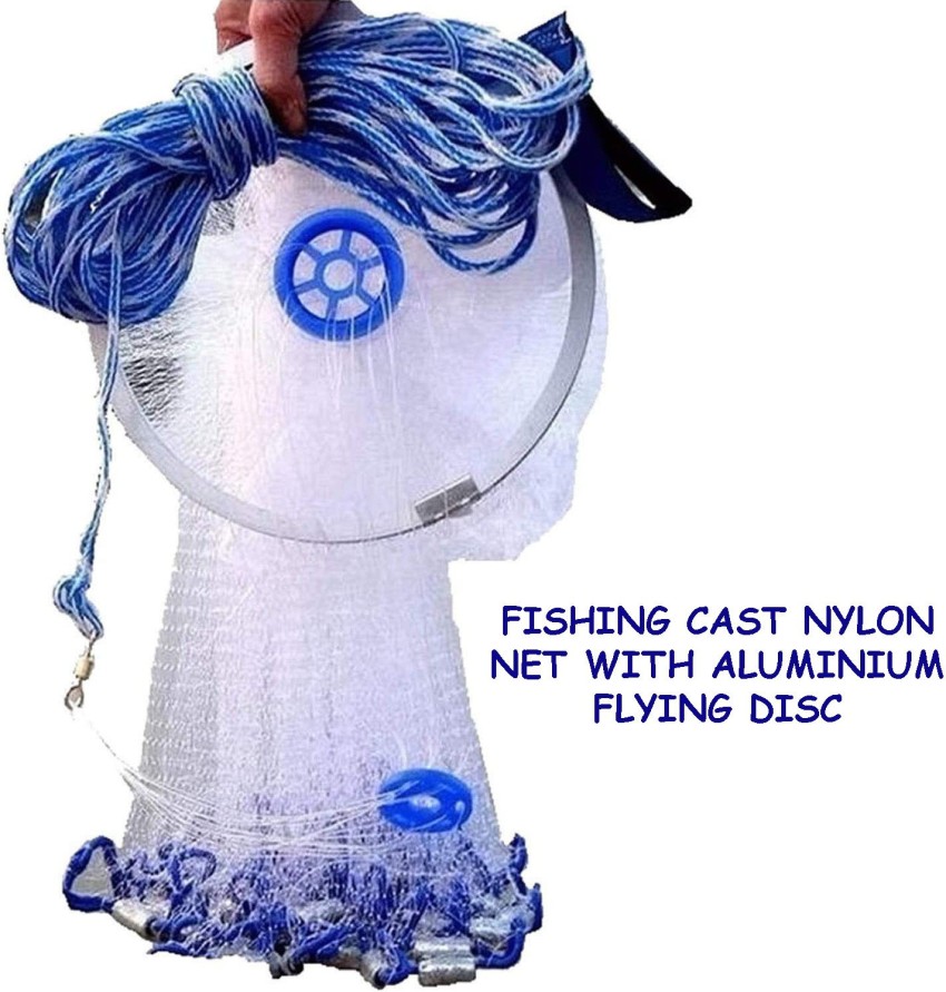 IRRESISTIBLY IRRESISTIBLE Fishing Casting Net 32 Pcs Sinker, Strong Nylon  Material with Ring(White) Fishing Net - Buy IRRESISTIBLY IRRESISTIBLE  Fishing Casting Net 32 Pcs Sinker, Strong Nylon Material with Ring(White) Fishing  Net