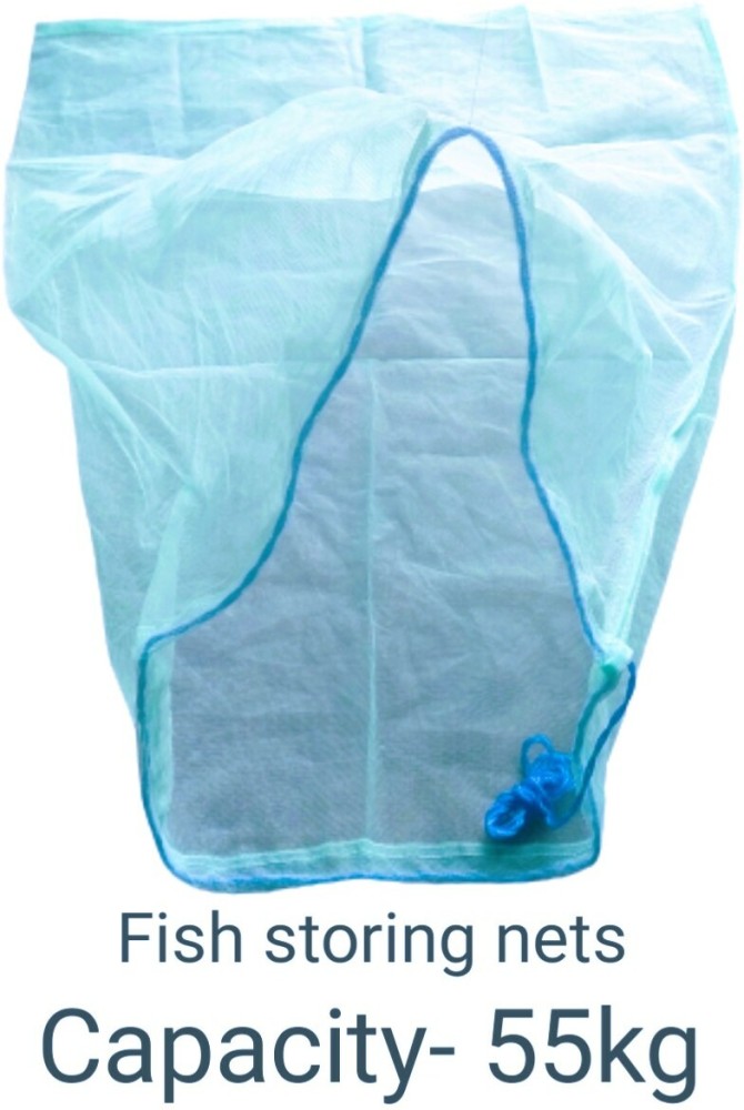 Fishing Storage Net Bag,Fish Foldable Keeping Net Bag,0.5 Mesh