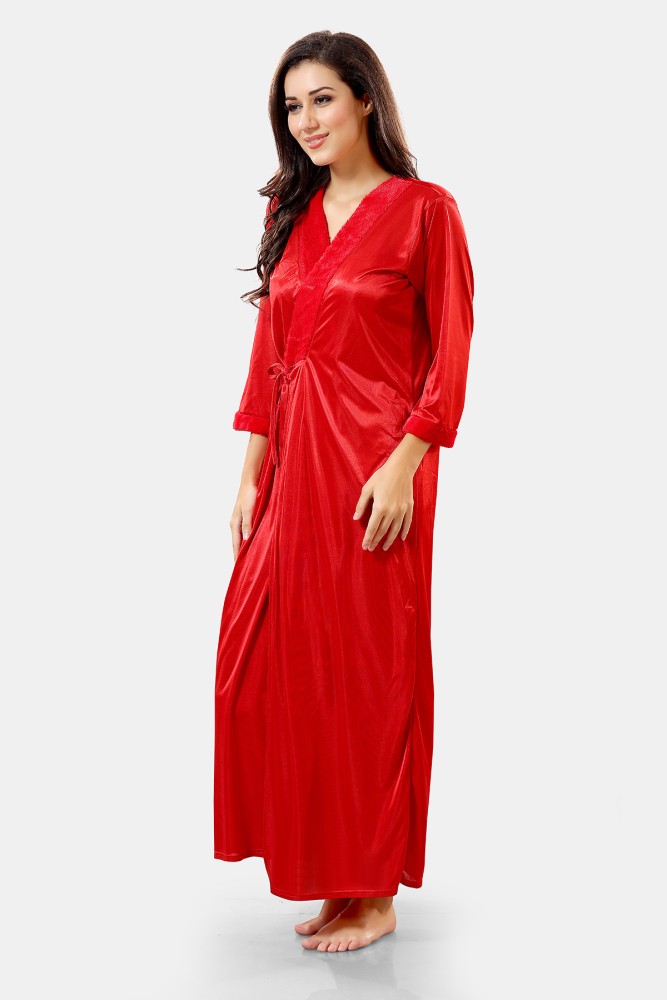 Be You Women Nighty with Robe - Buy Be You Women Nighty with Robe Online at  Best Prices in India