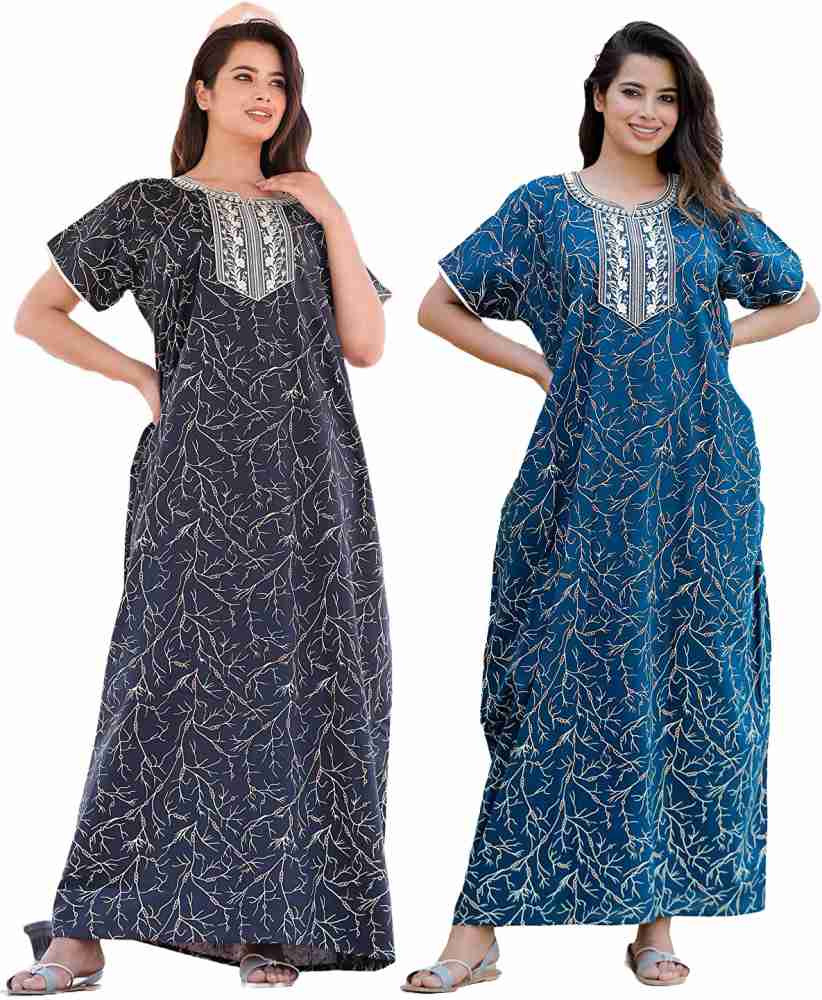 For N Beauty Women Nighty - Buy For N Beauty Women Nighty Online at Best  Prices in India