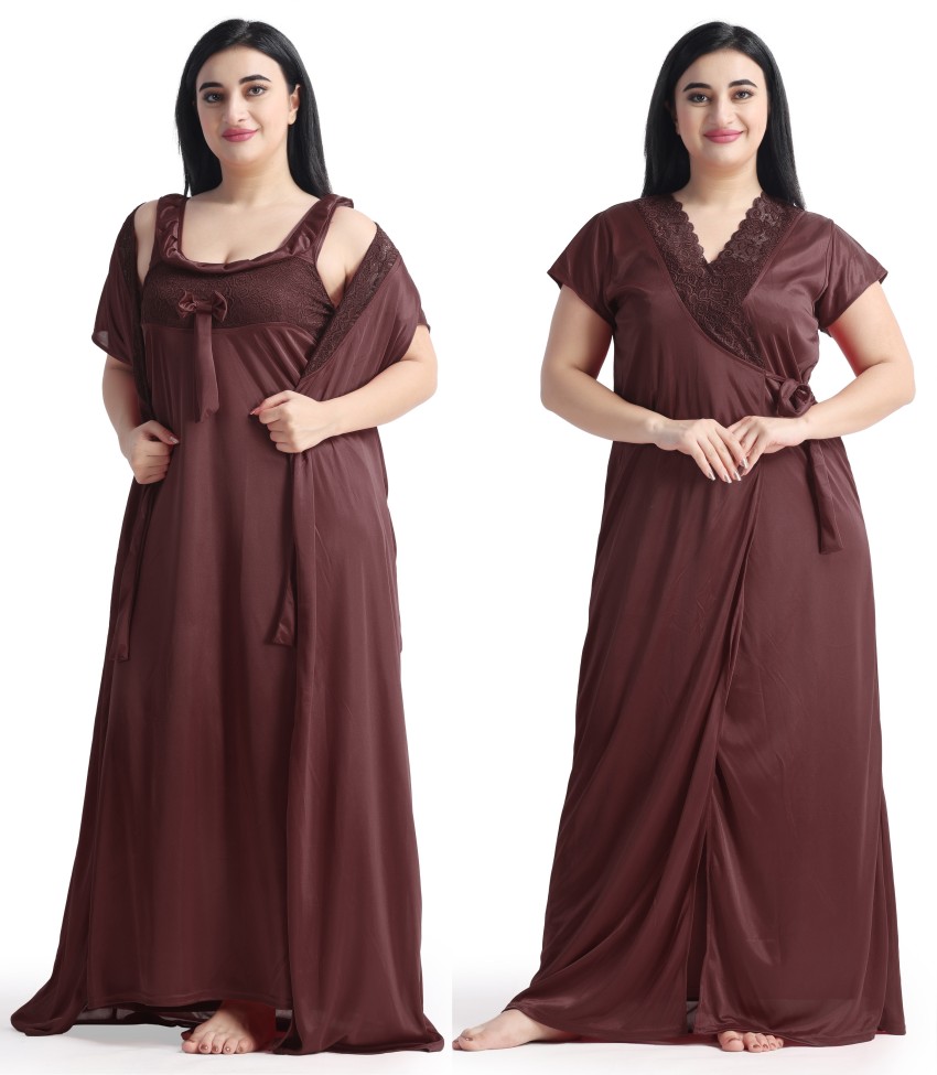 Night hot sale gown flipkart