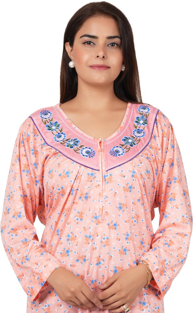 BHOOMI Women Nighty - Buy BHOOMI Women Nighty Online at Best