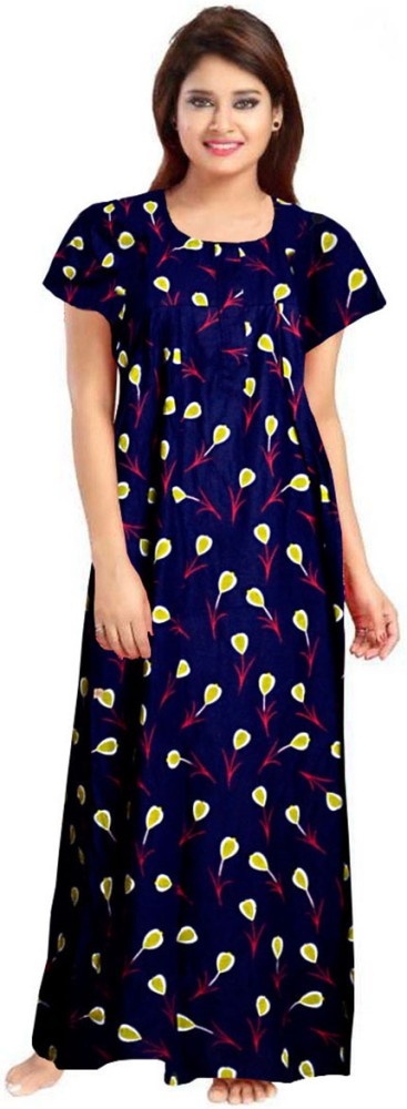 Flipkart night 2025 dress cotton